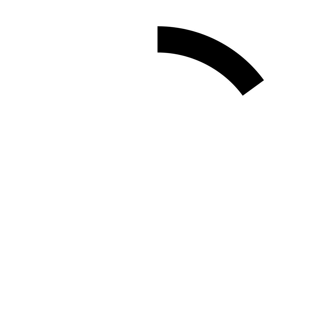 material sharp style загрузка в форме круга icon