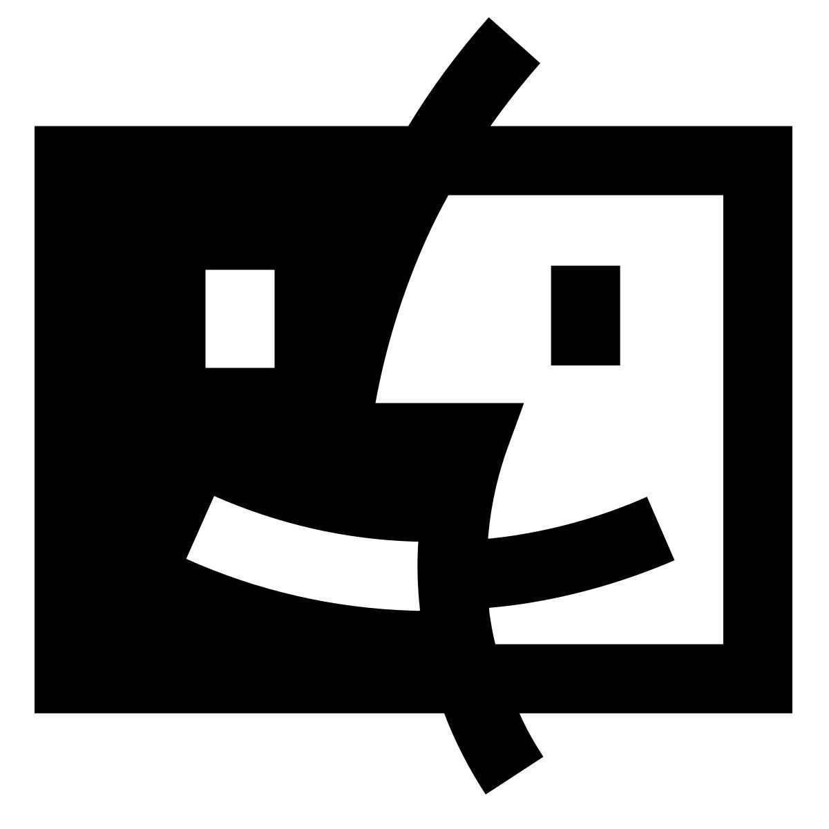 material sharp style логотип mac icon