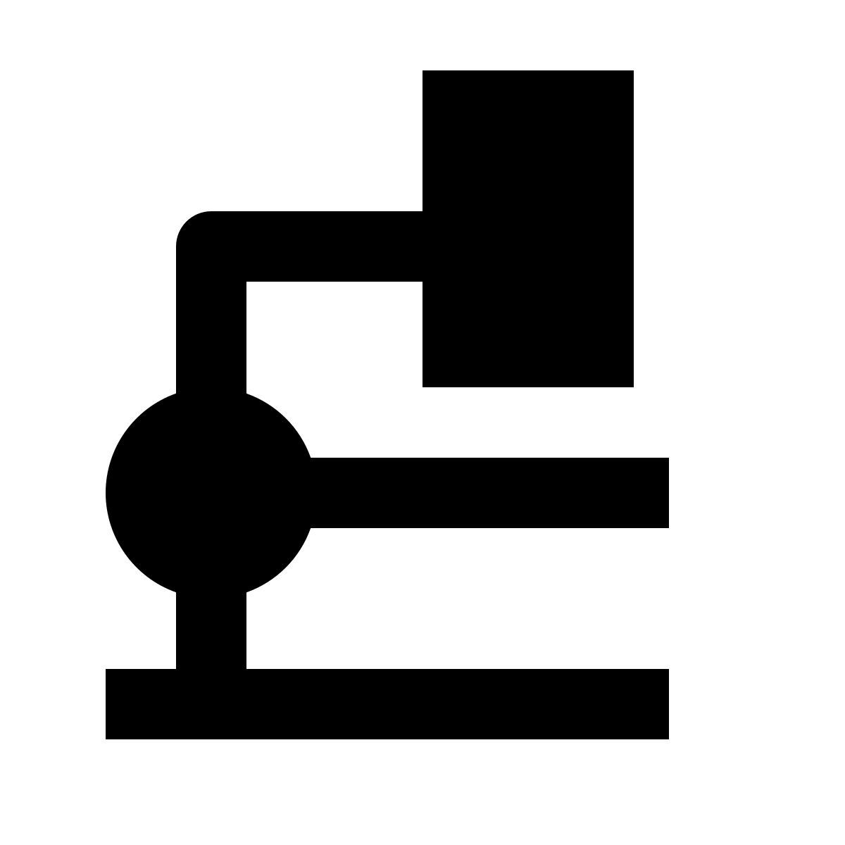 material sharp style микроскоп icon