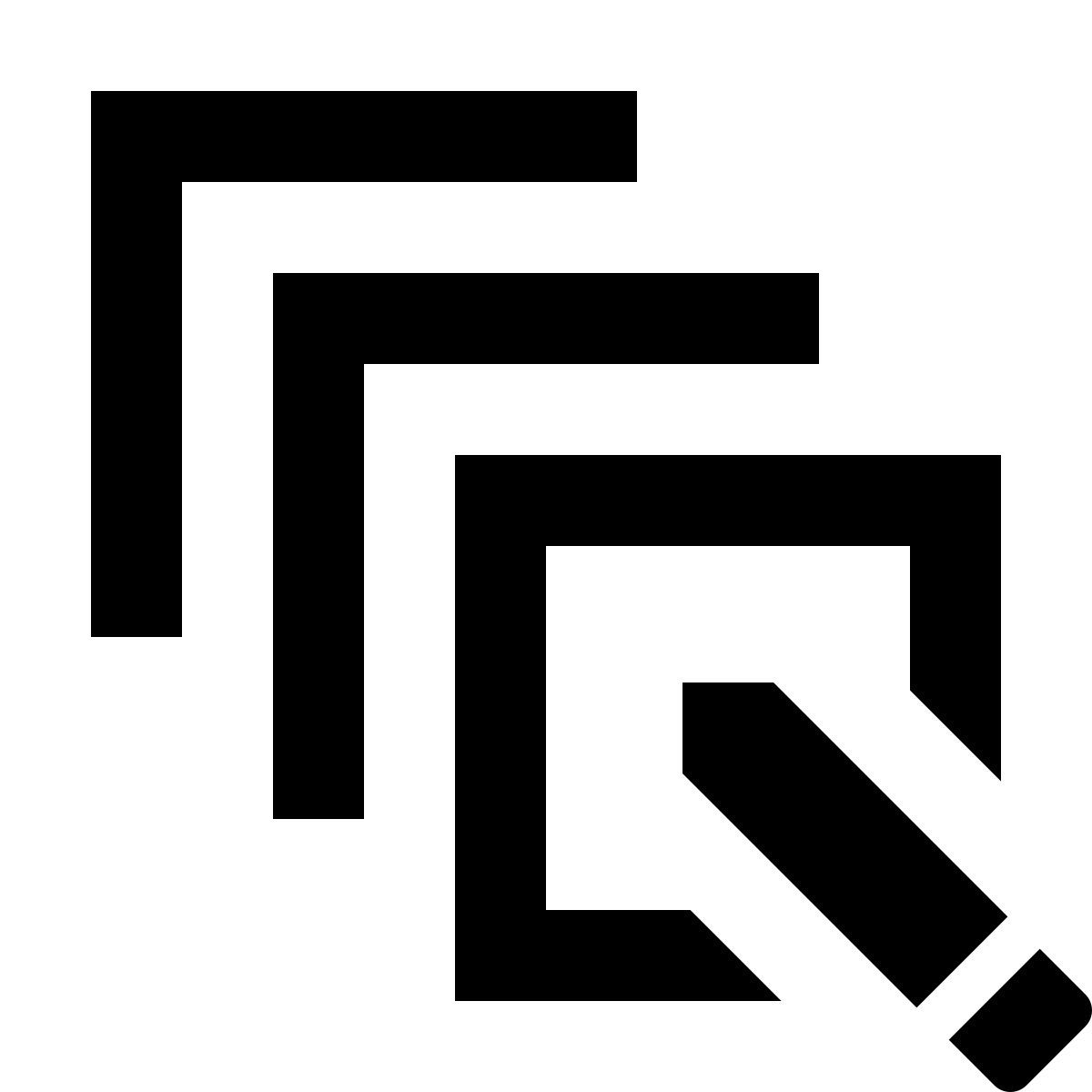 material sharp style массовое редактирование icon