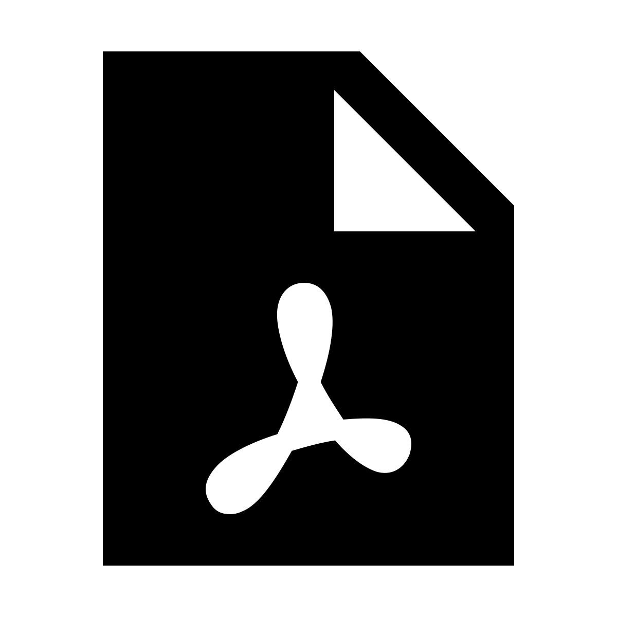 material sharp style pdf icon
