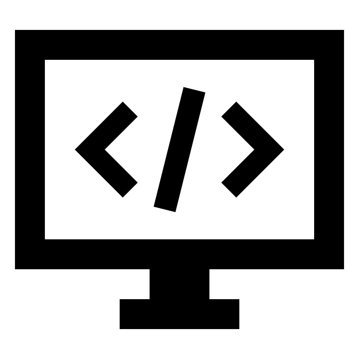 material sharp style программирование icon