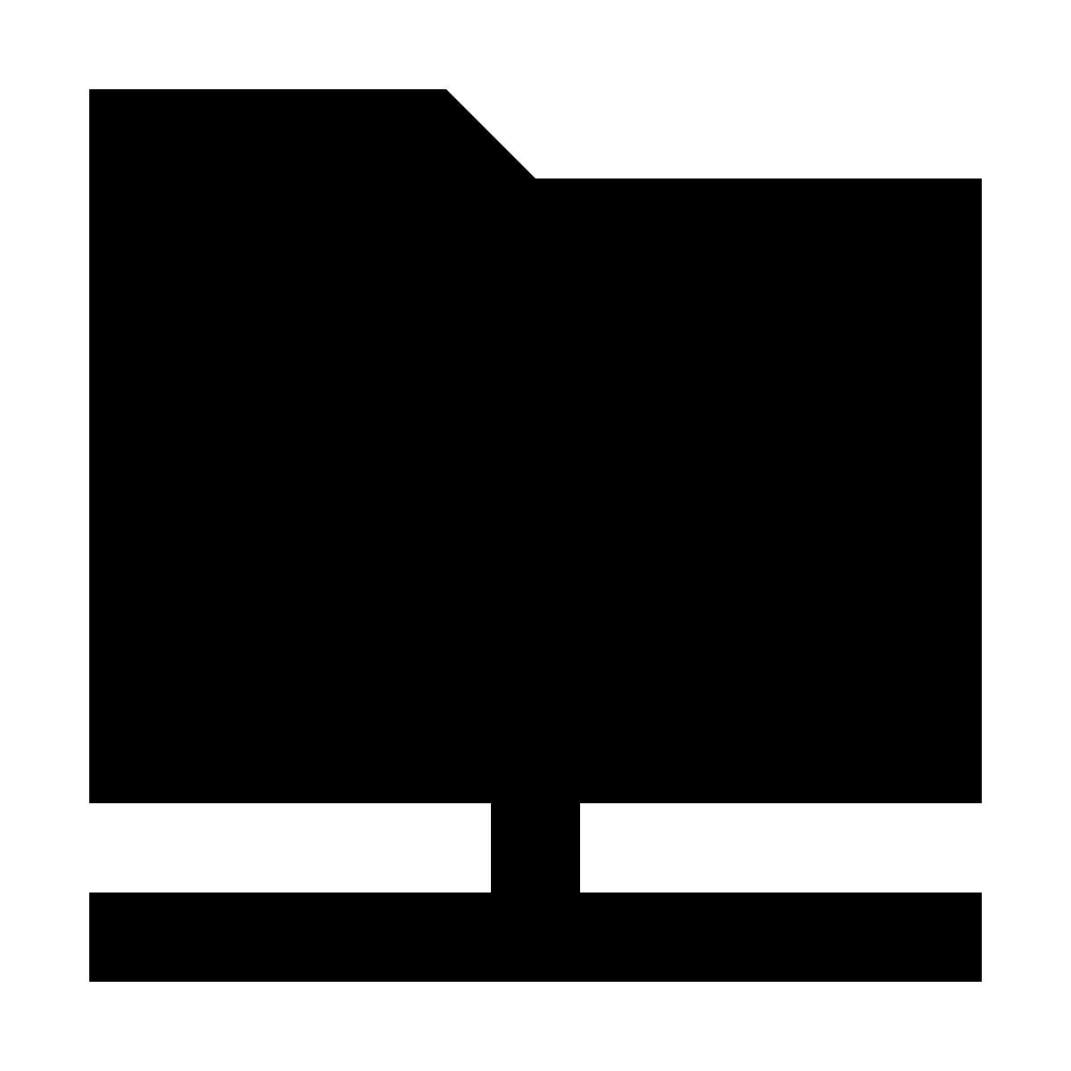 material sharp style общая папка icon