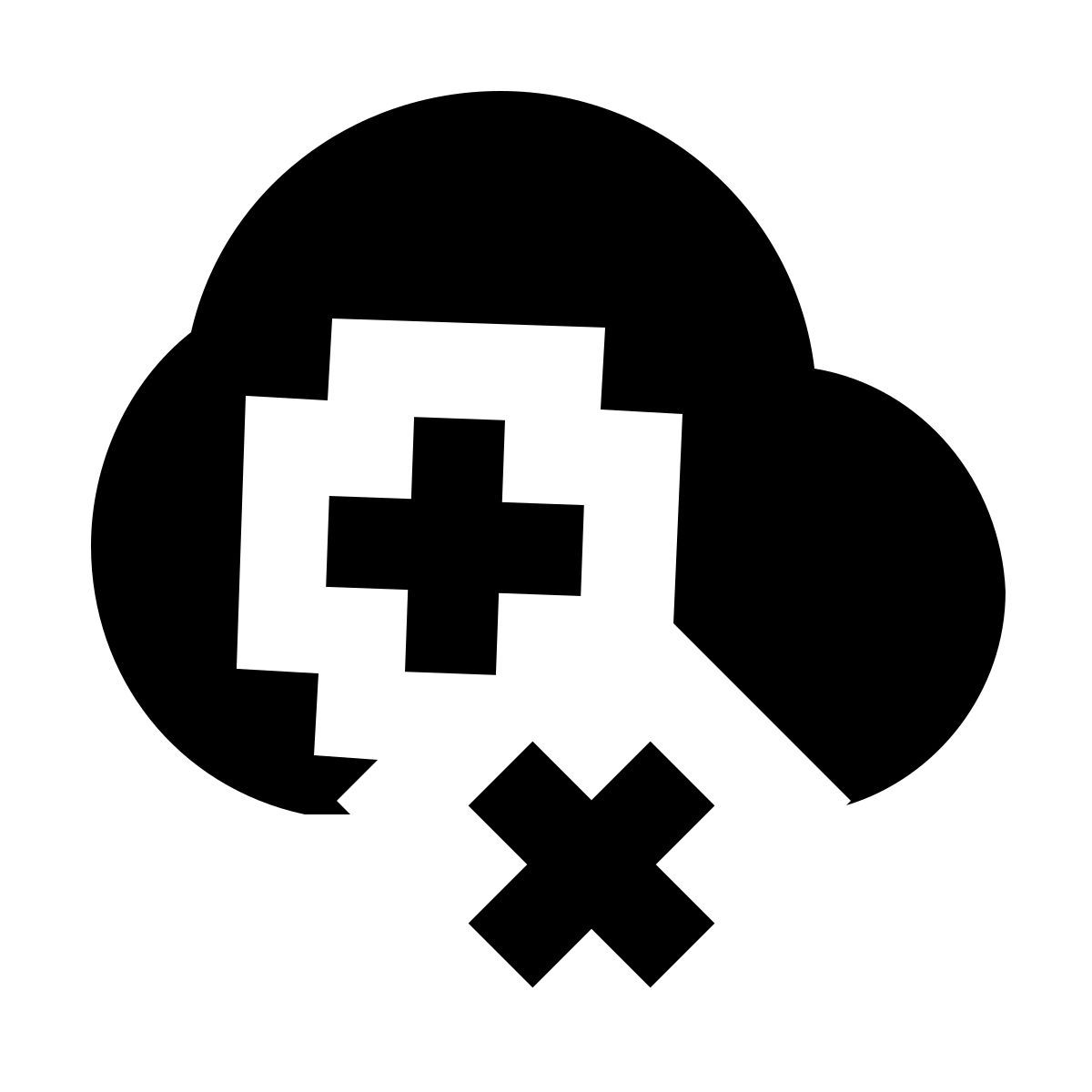 material sharp style снег icon