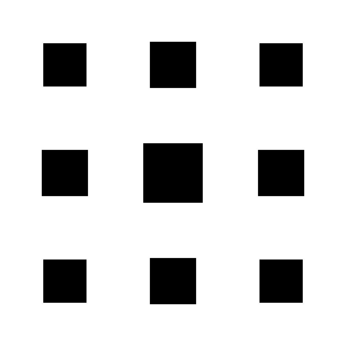 иконка solid nine squares loader material sharp стиль