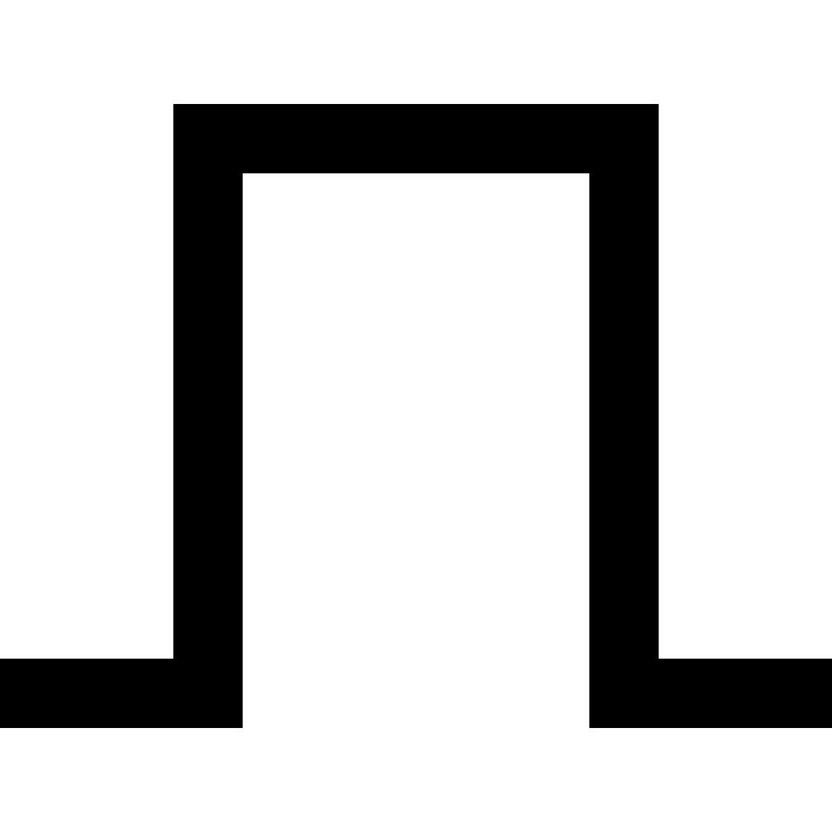 material sharp style квадратная волна icon