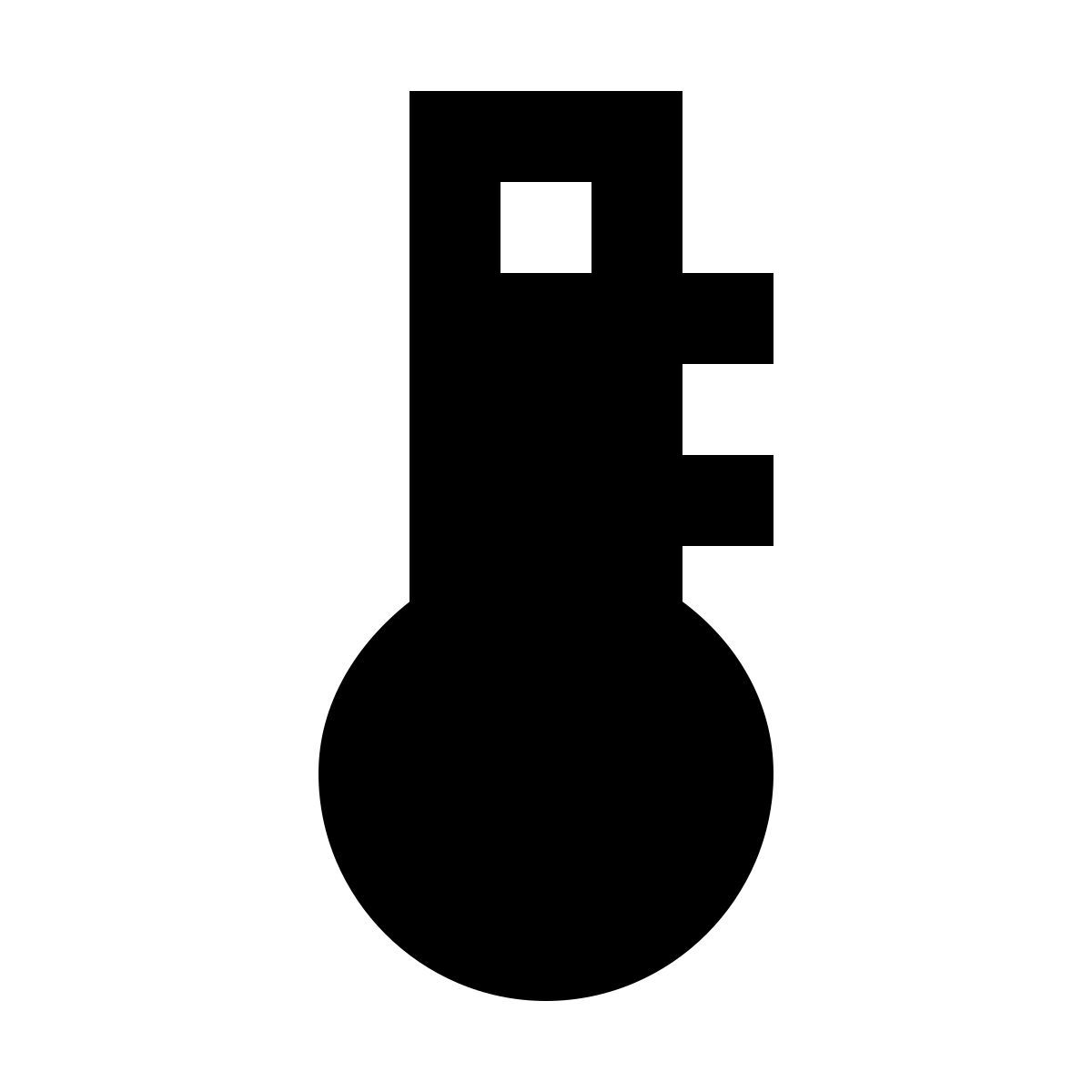 material sharp style температура icon