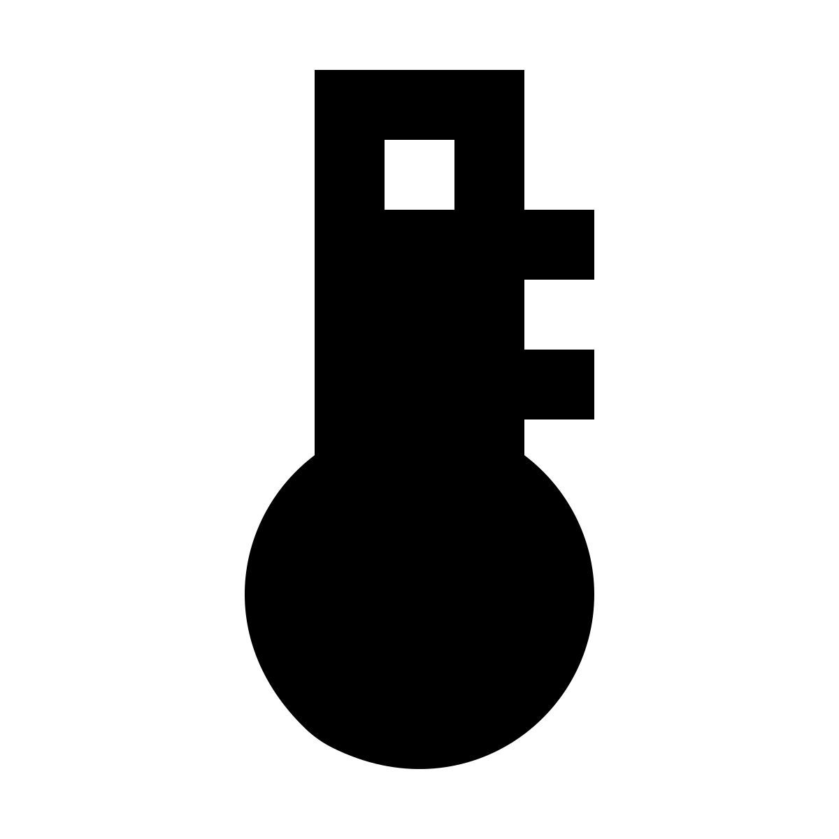 material sharp style температура icon