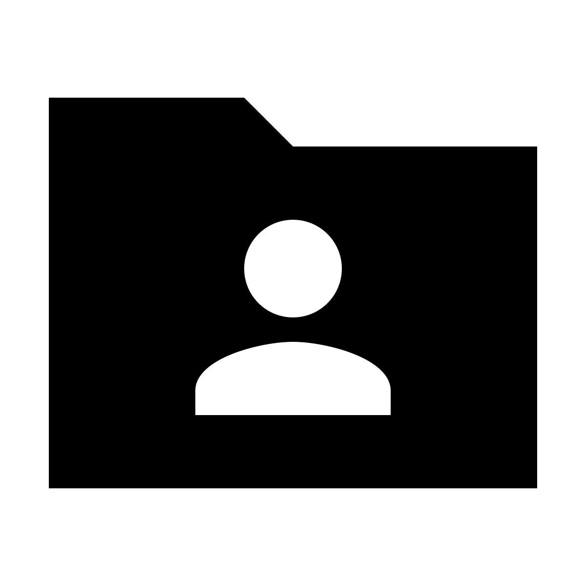 material sharp style папка пользователя icon