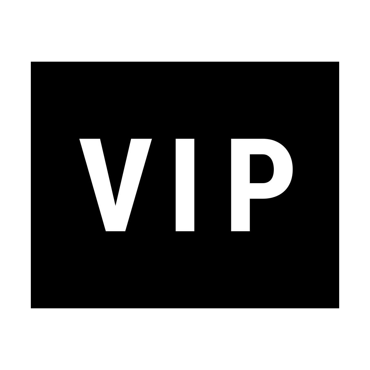 material sharp style vip icon