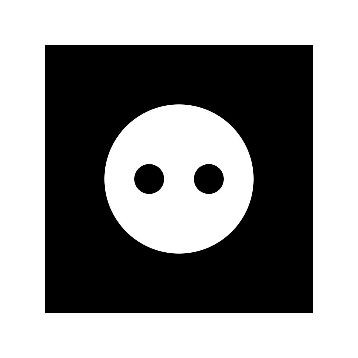 material sharp style розетка icon