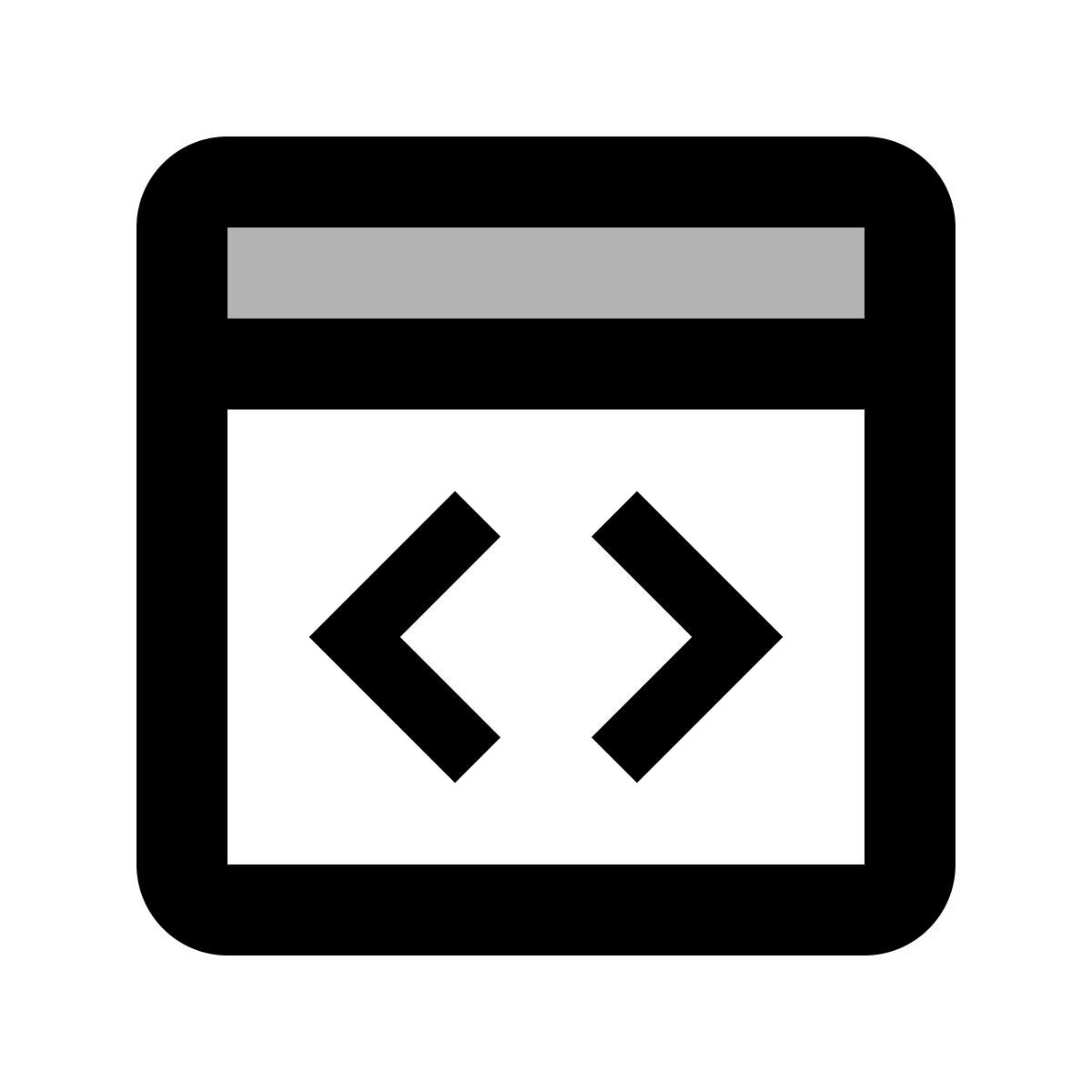 material two tone style код icon
