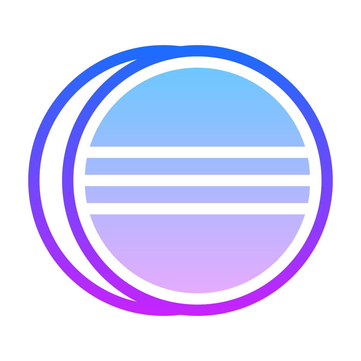 gradient style java eclipse icon