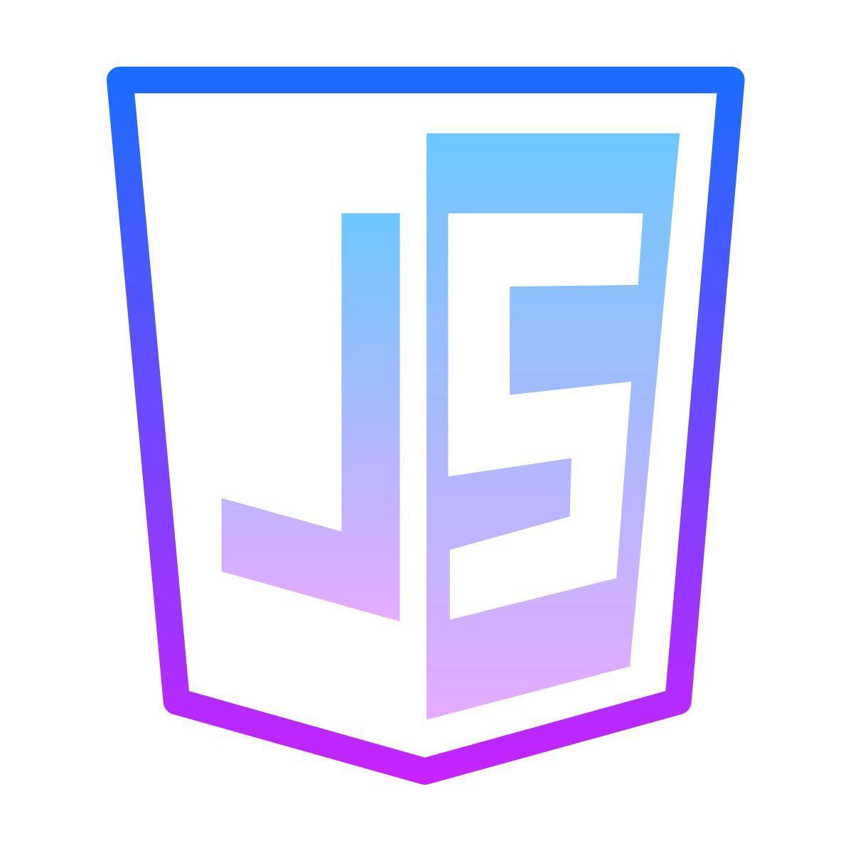 gradient style javascript icon