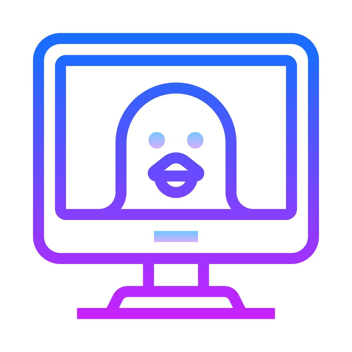 gradient style клиент для linux icon