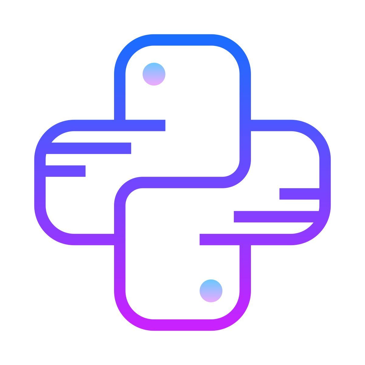 gradient style питон icon