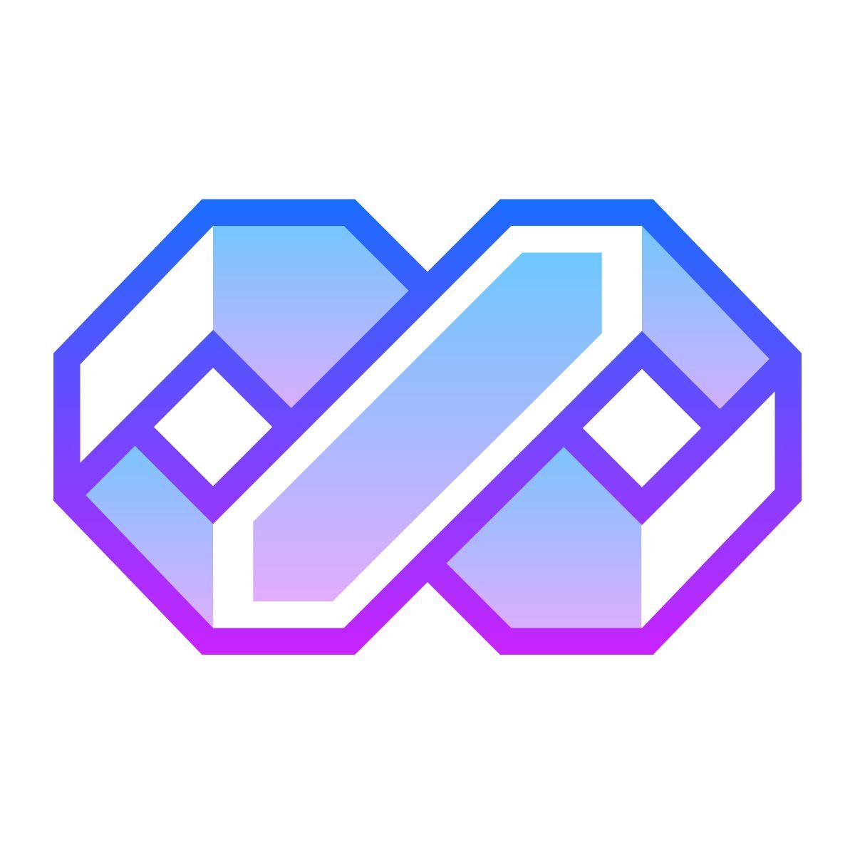gradient style visual basic 2008 icon