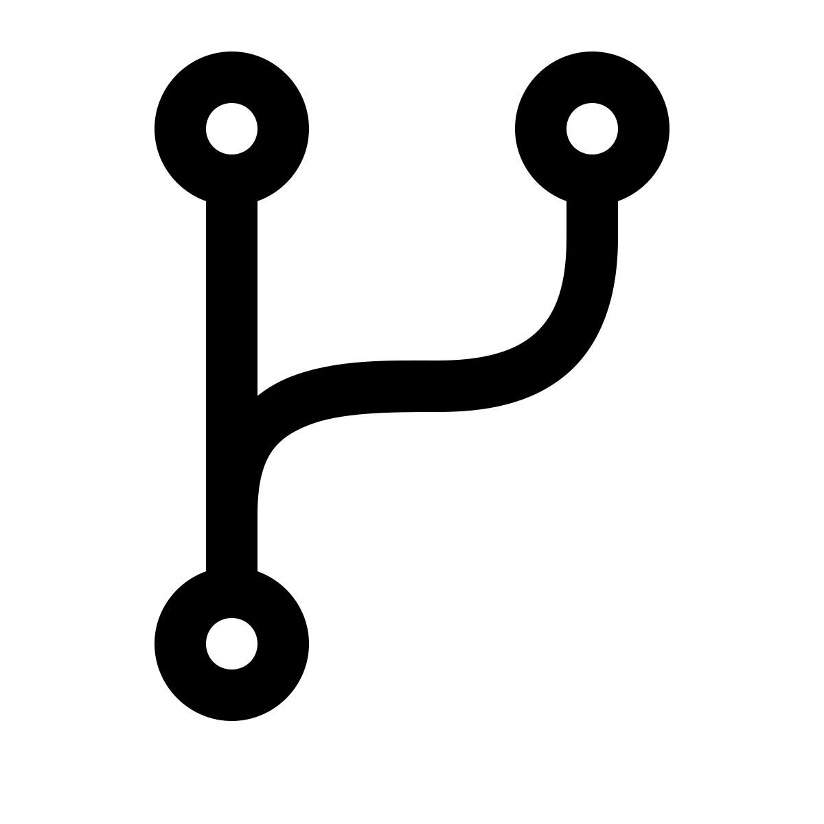 simple small style форк icon