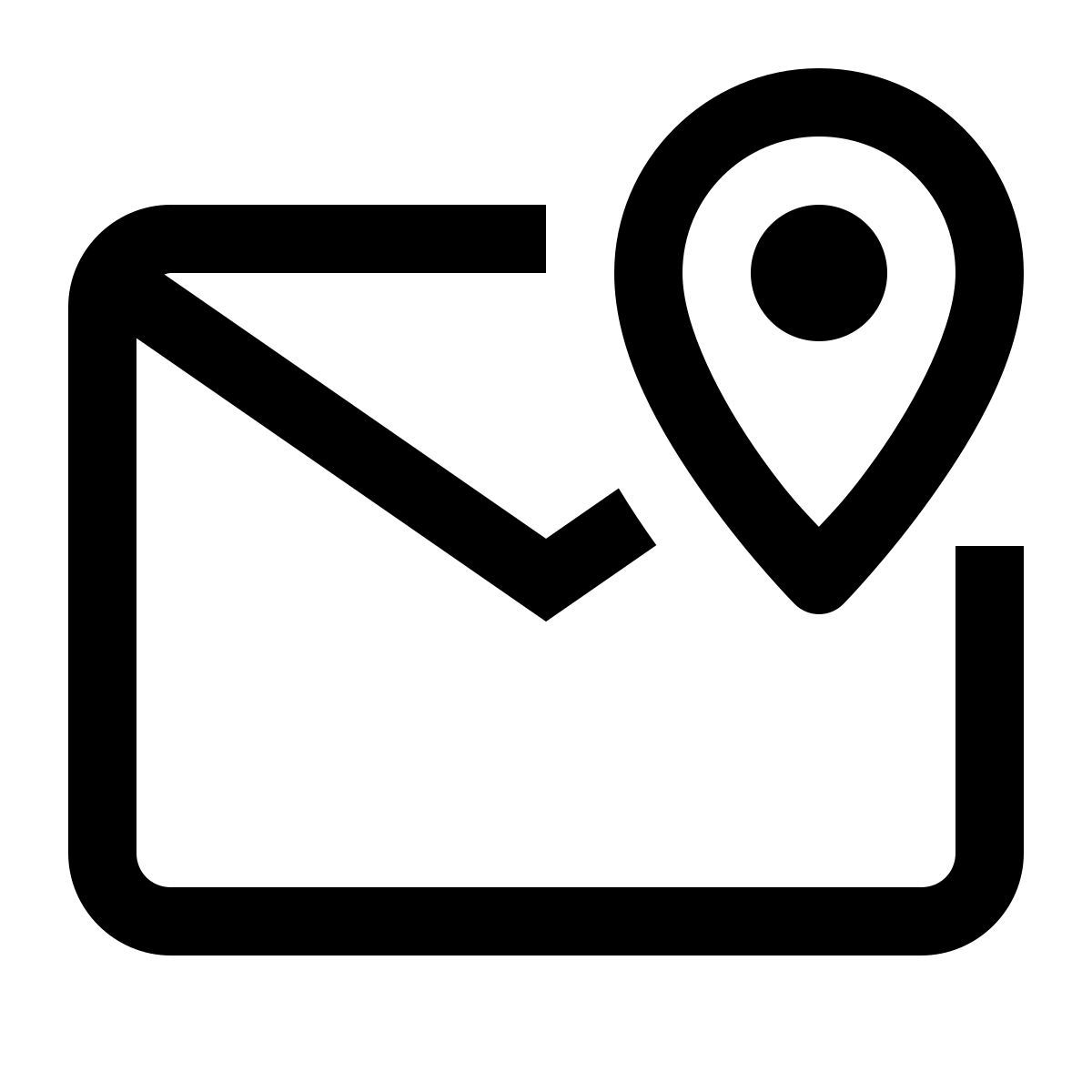 иконка почтовый индекс simple small стиль