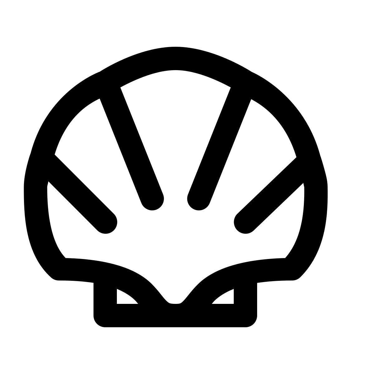 иконка моллюск simple small стиль