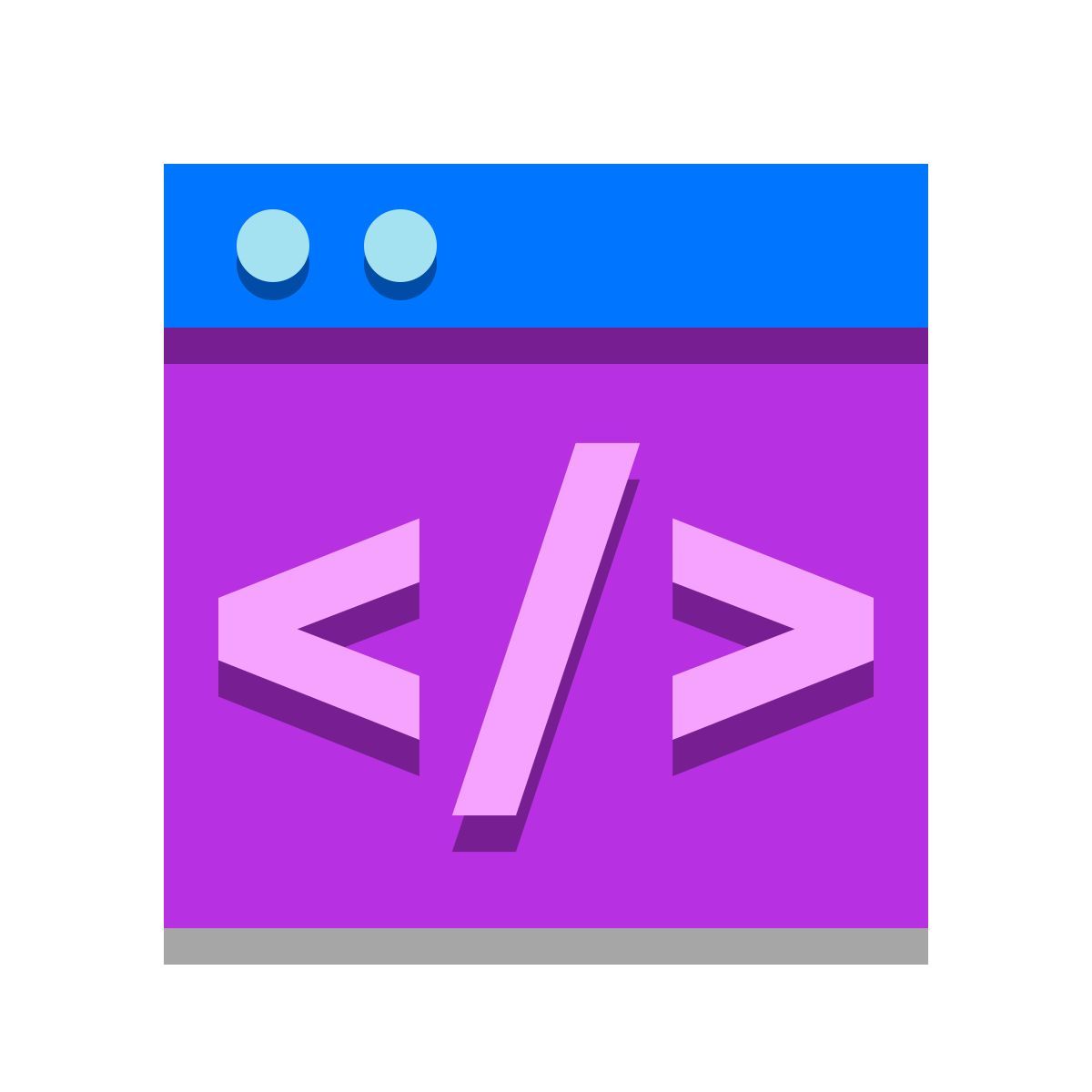 papercut style код icon
