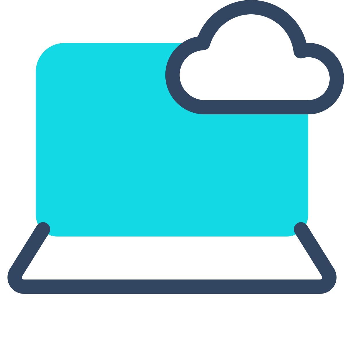 parakeet color style облачные вычисления icon