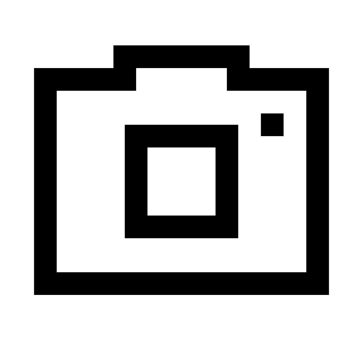 pixels style камера icon