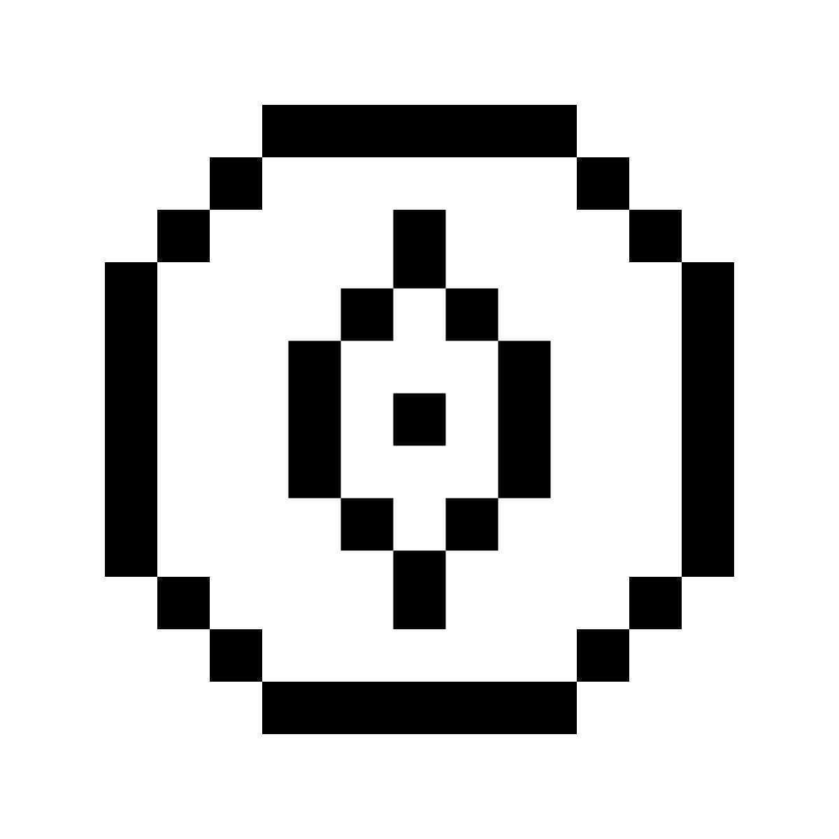 pixels style компас icon