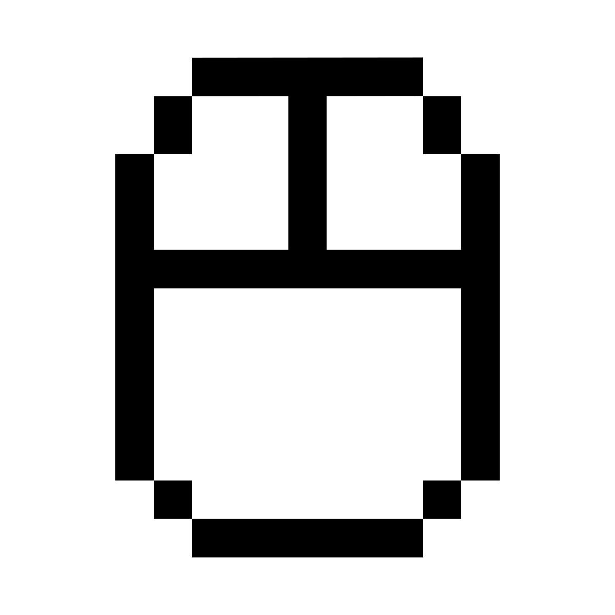 pixels style мышь icon