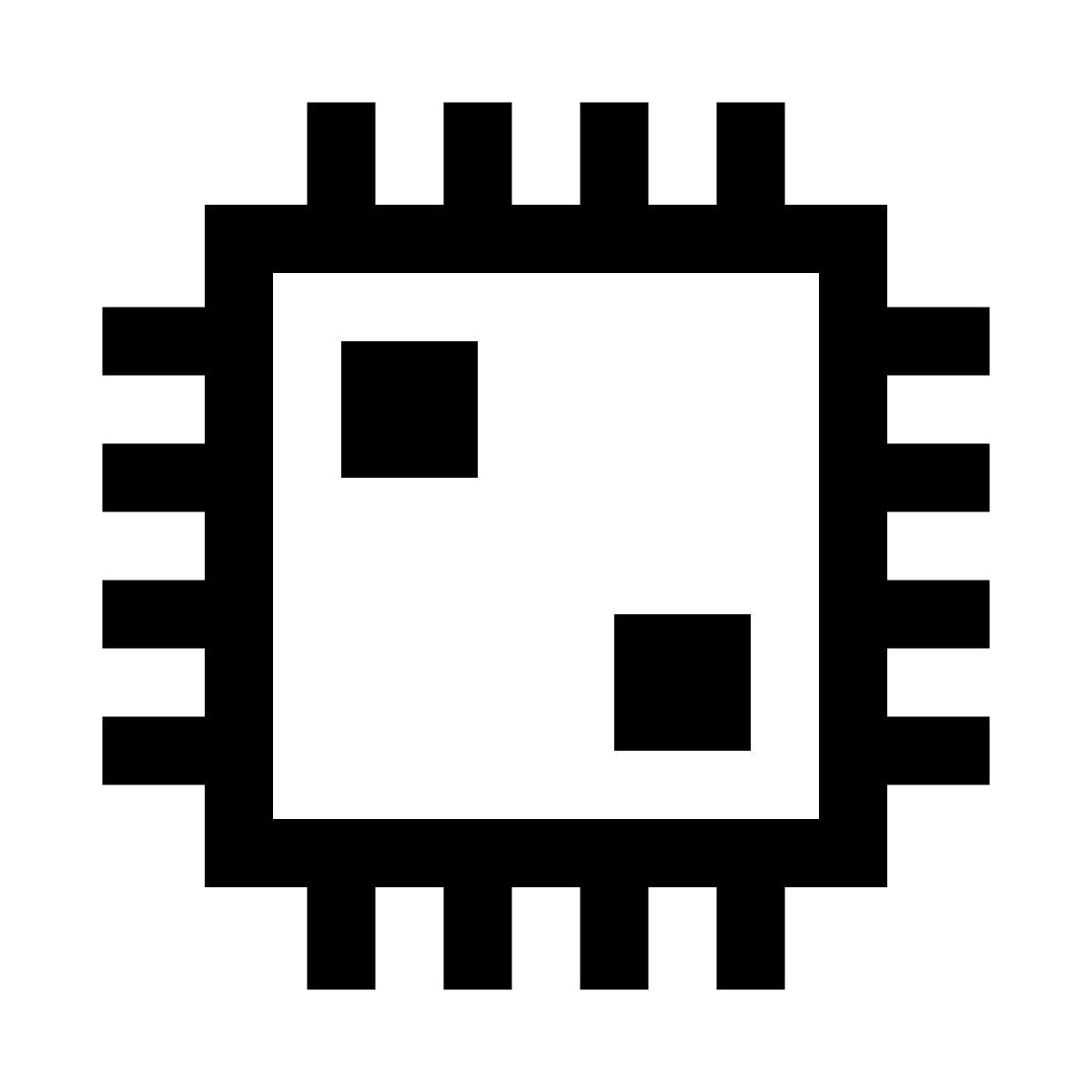 pixels style процессор icon