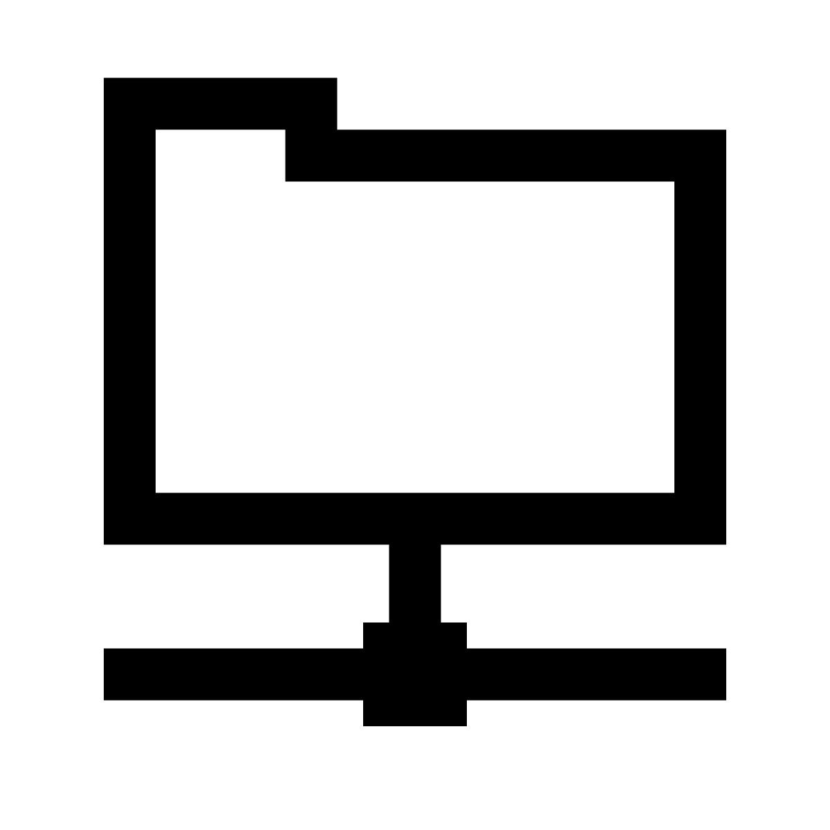 pixels style общая папка icon
