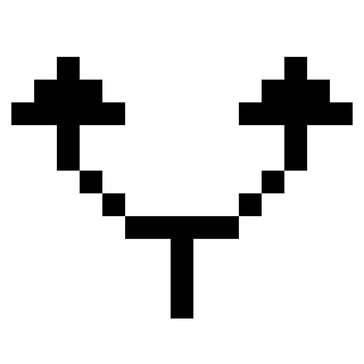 иконка разветвление pixels style