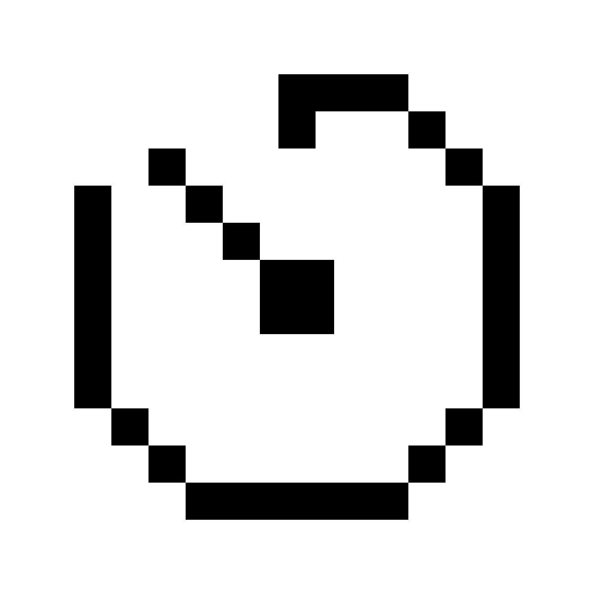 pixels style таймер icon