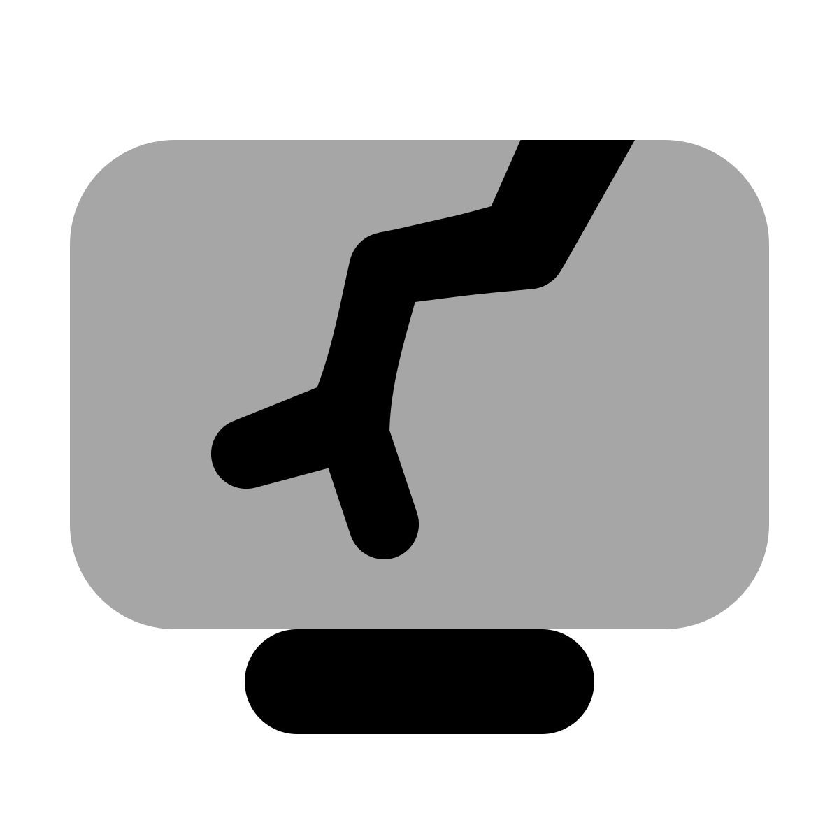 plumpy style сломанный компьютер icon
