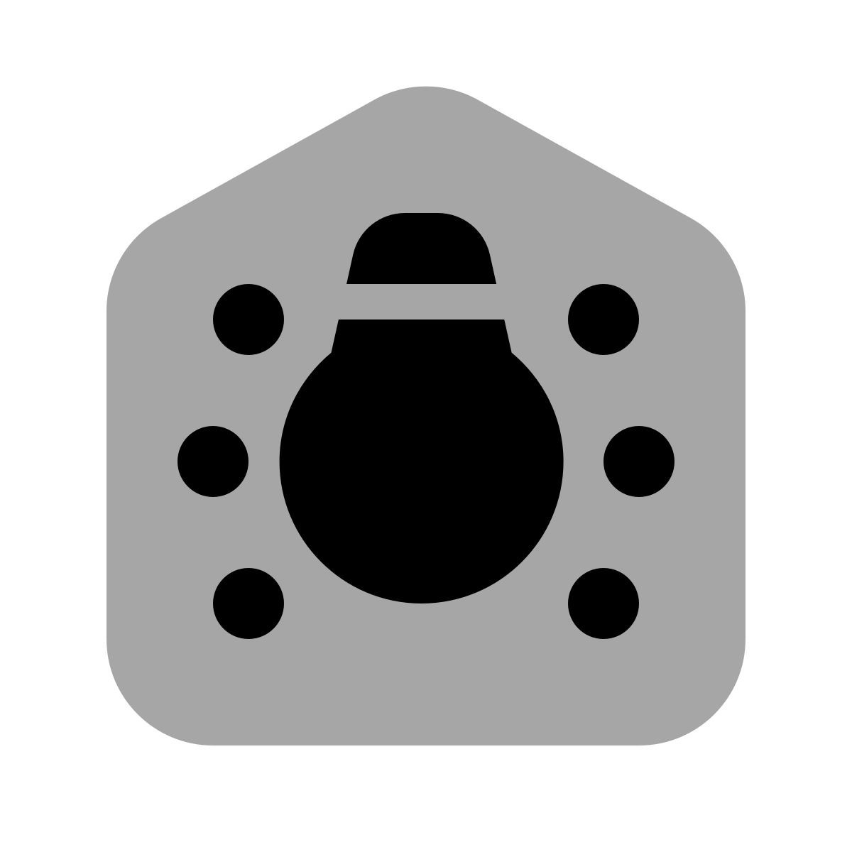 иконка потолочный светильник plumpy стиль