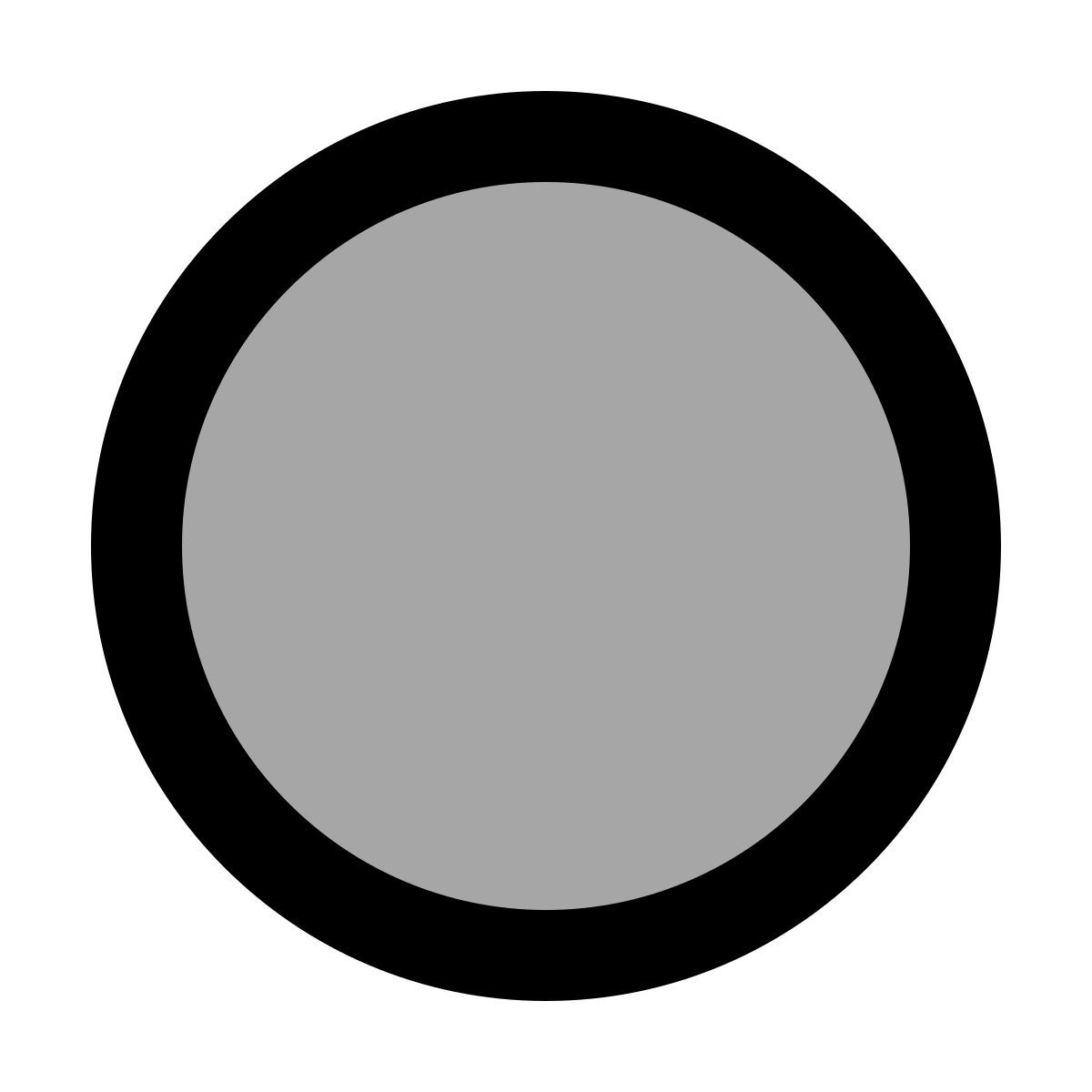 plumpy style внутри тонкой окружности icon