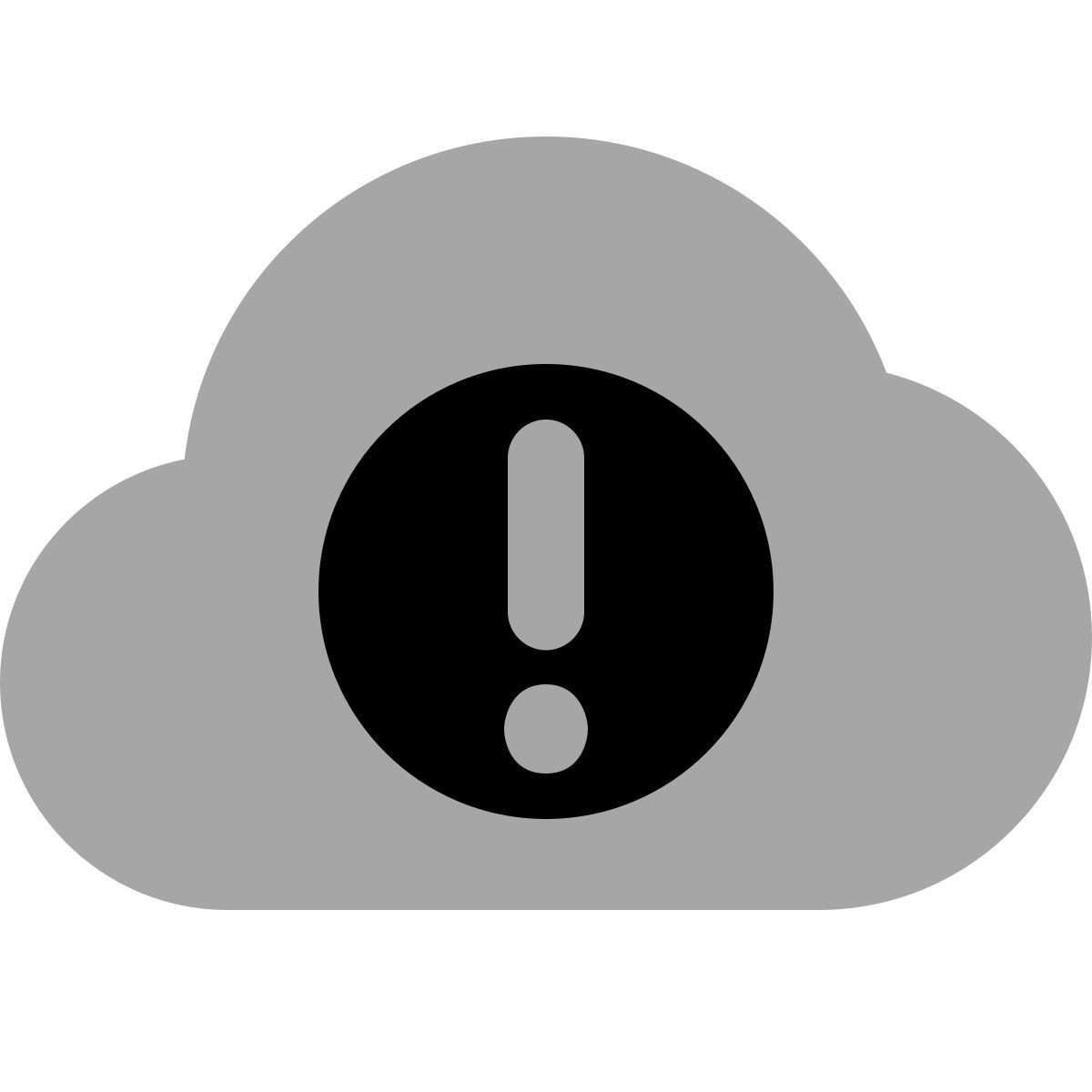 plumpy style облако оповещение icon