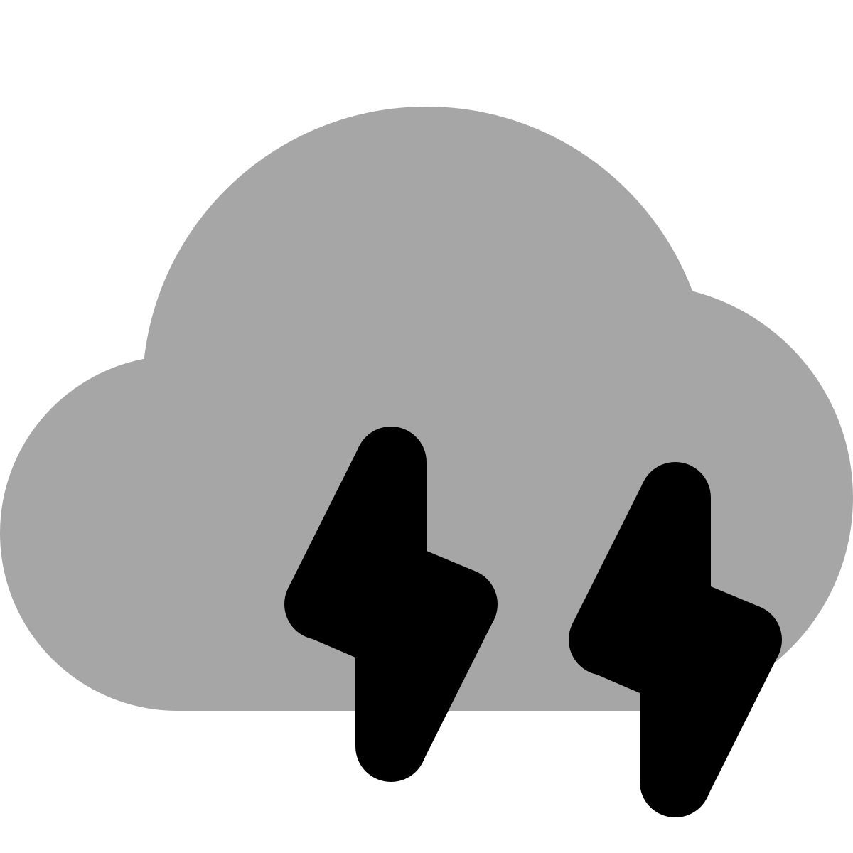 plumpy style молния из облаков icon