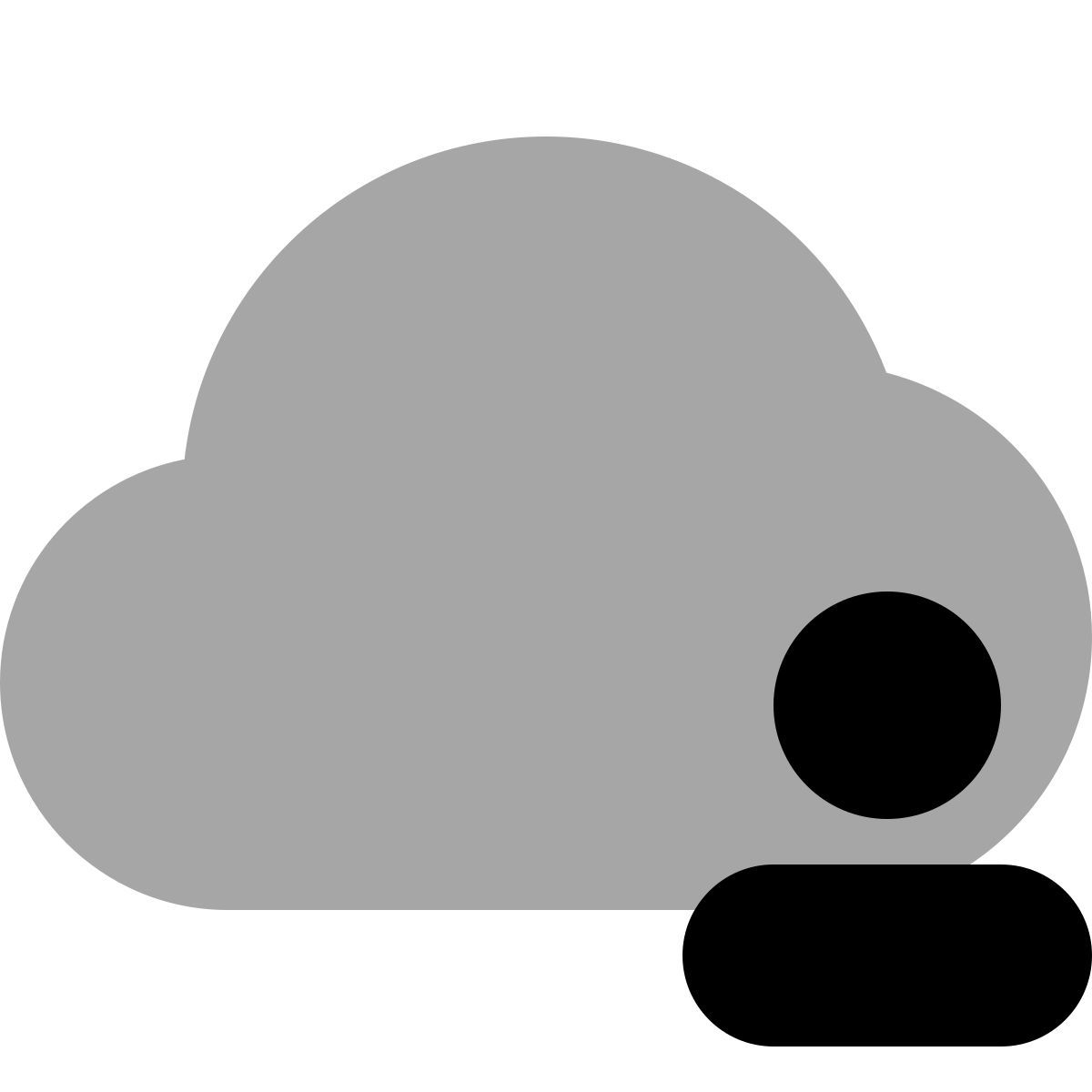 plumpy style пользователь облака icon