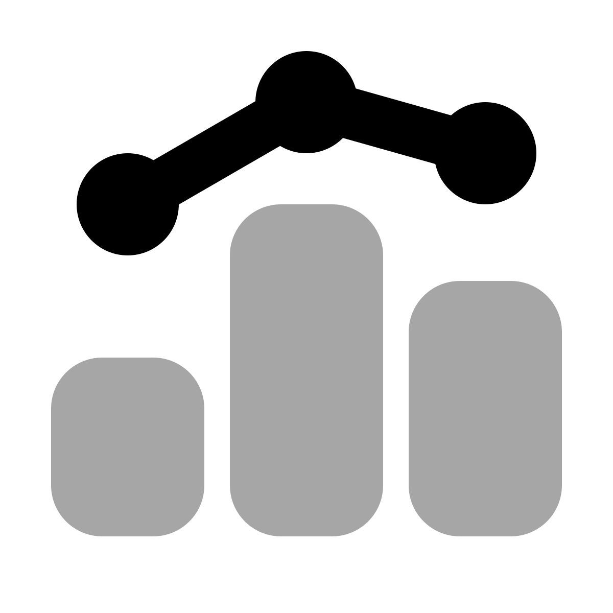 plumpy style комбинированный график icon