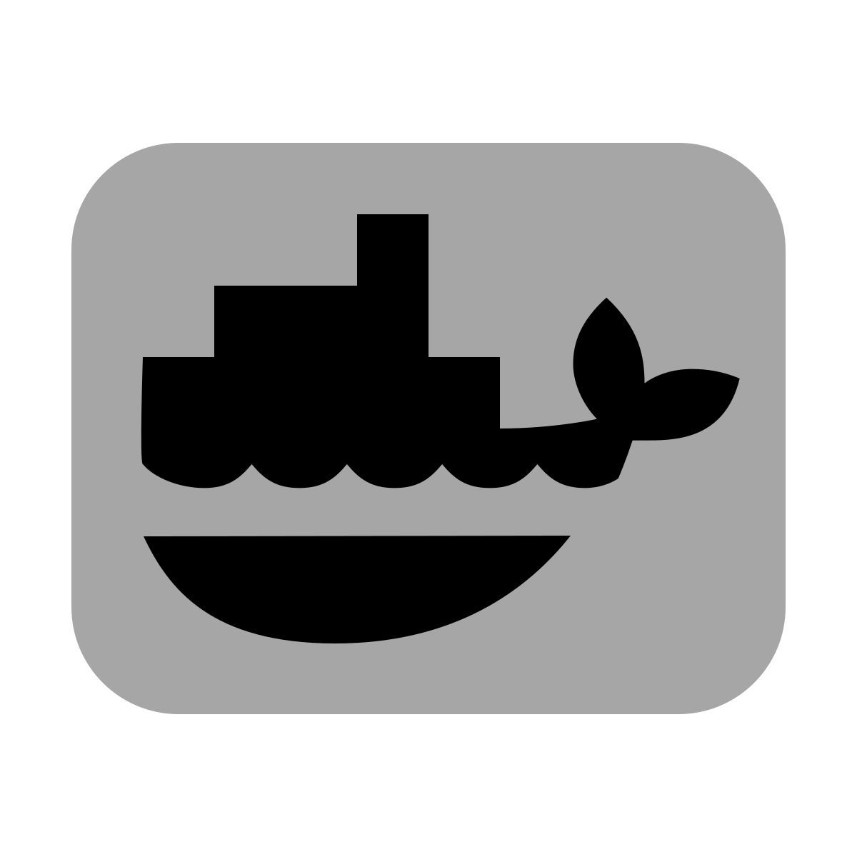 иконка docker контейнер plumpy style