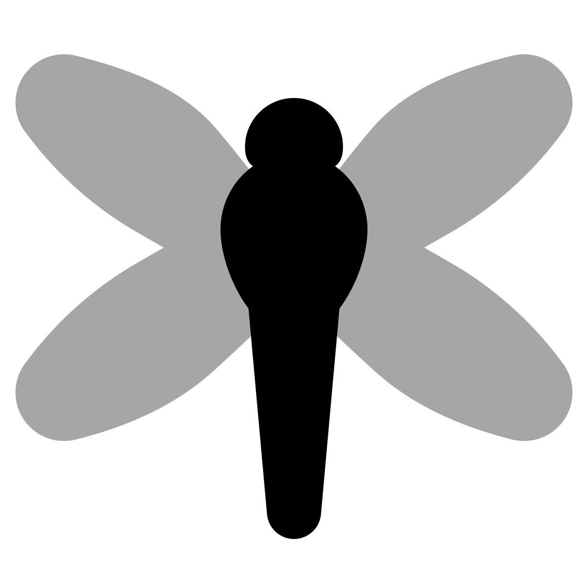 иконка стрекоза plumpy стиль