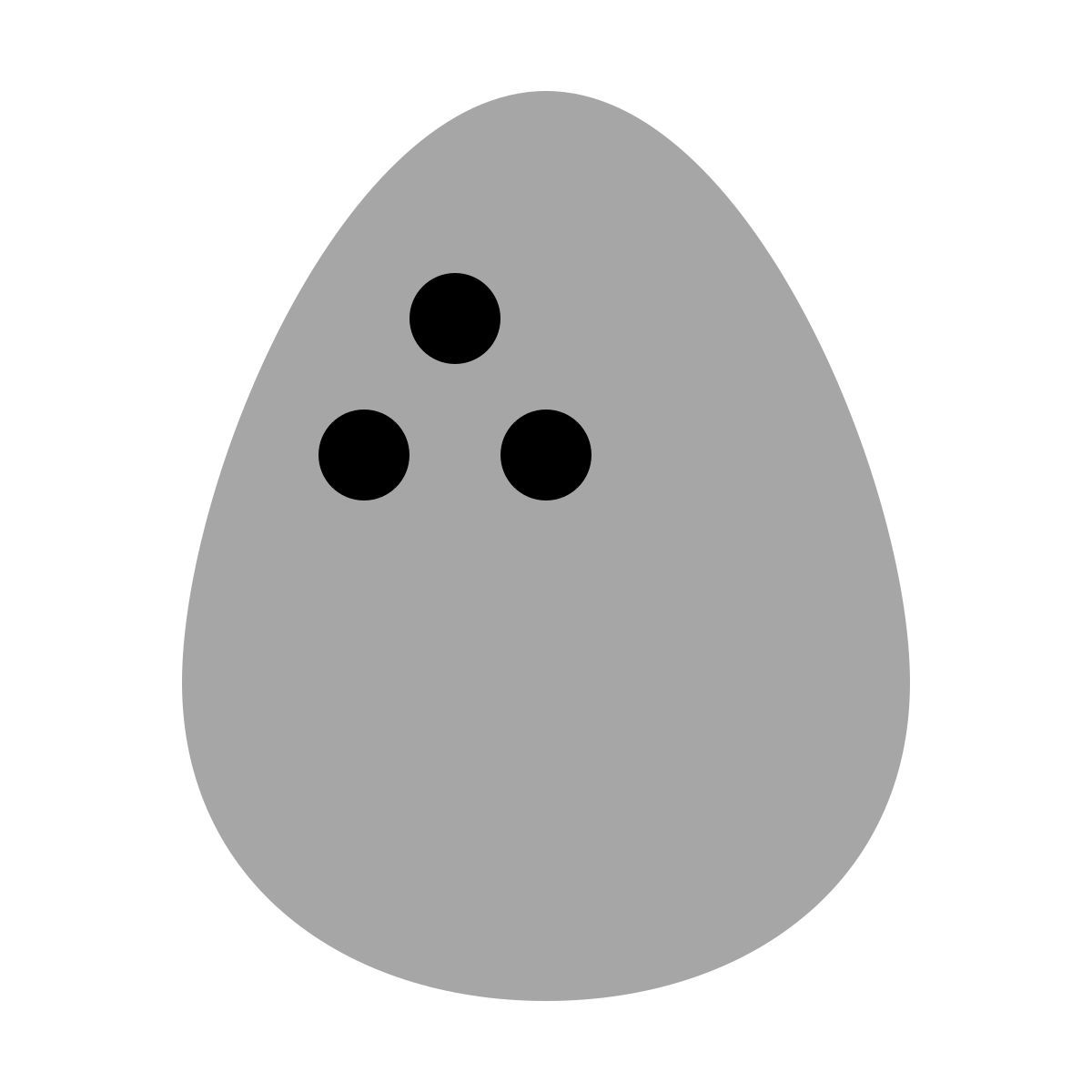 иконка яйцо plumpy стиль