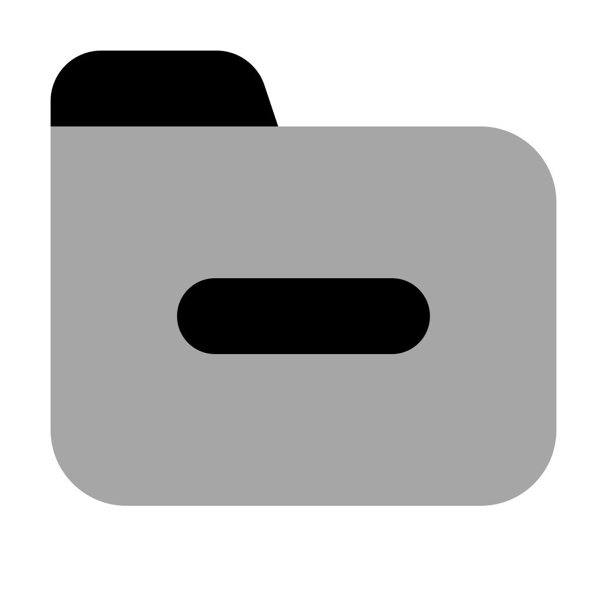 plumpy style папка минус icon