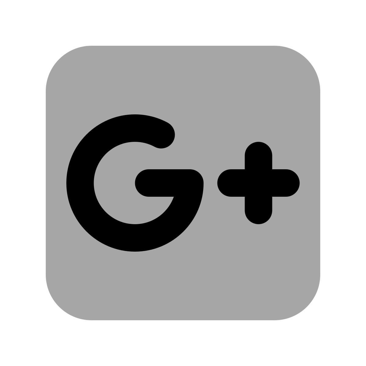 plumpy style google plus в квадрате icon