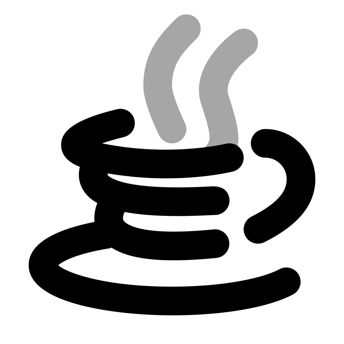 plumpy style логотип java coffee cup icon