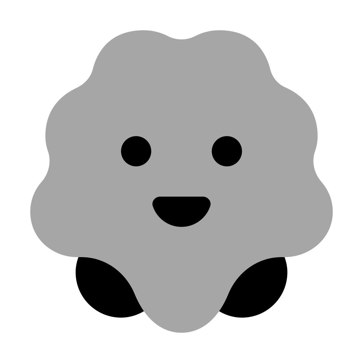 иконка каваи моллюск plumpy стиль