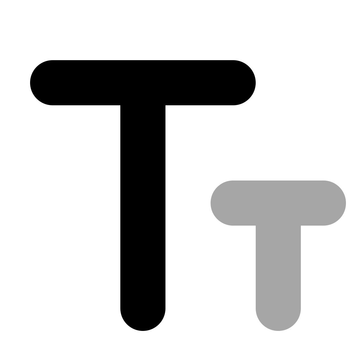 plumpy style t icon