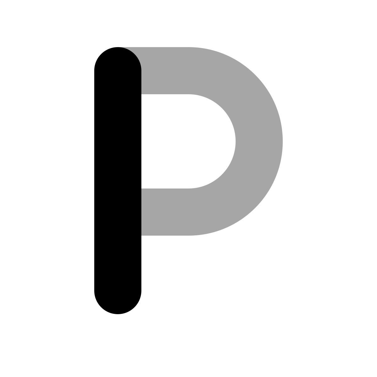 plumpy style p icon