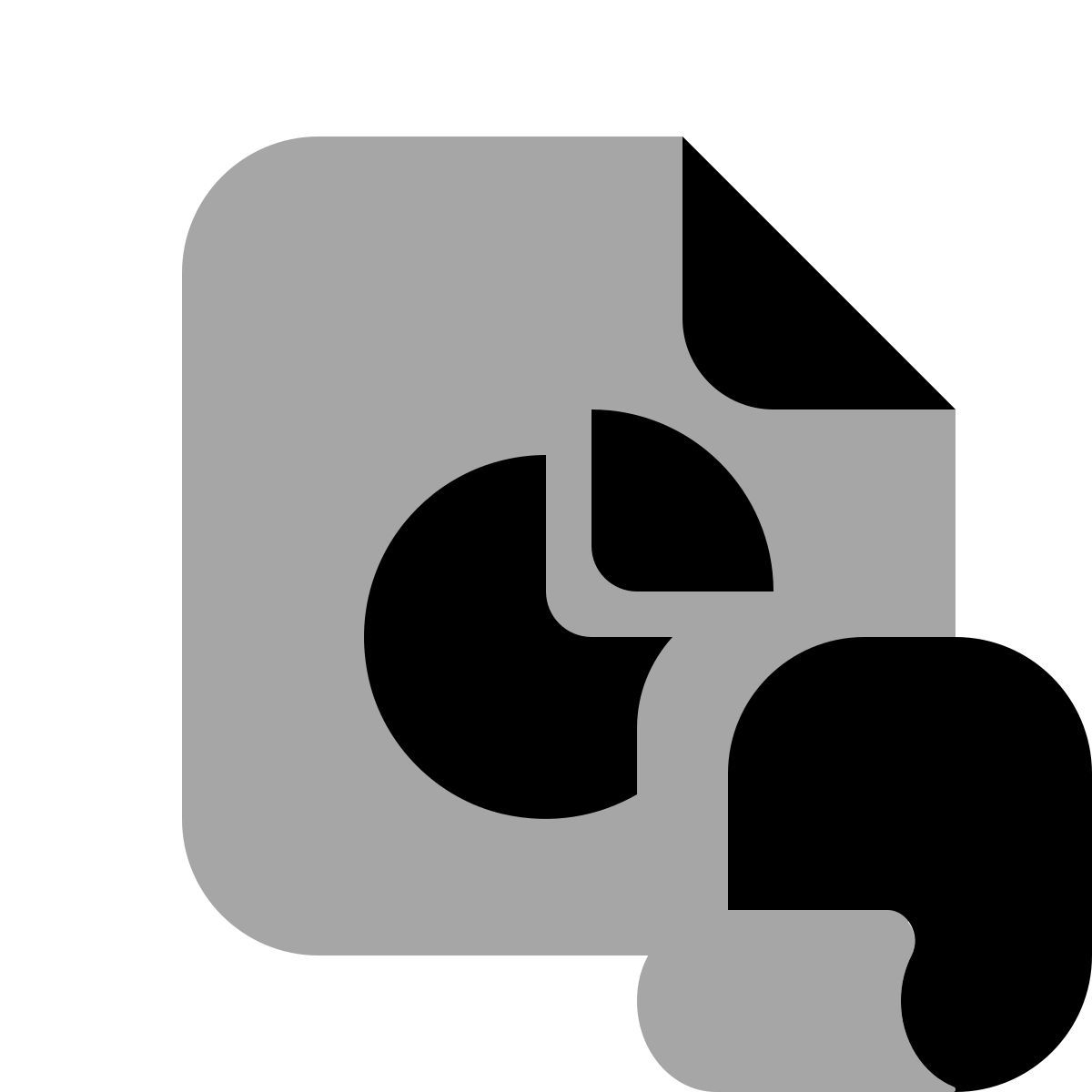 plumpy style подлинник отчета круговой диаграммы icon